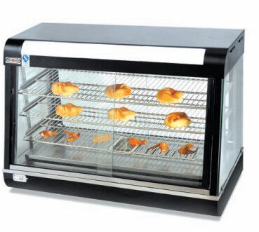 Bon prix Arche en forme d'armoire isolée vitrine de chauffage alimentaire 90cm R60-1 en ligne