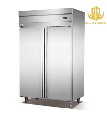 Guter Preis Edelstahl Viertürer Frostfreier Gefrierschrank mit 720 Watt schneller Gefrierschutz online