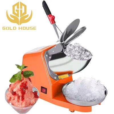 Harga bagus Plastik kerucut Manual Mesin cukur es Hand Cranked 65KG / H on line