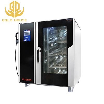 Goede prijs Tough Screen Commerciële combinatie Oven Zes bakken Multifunctioneel online
