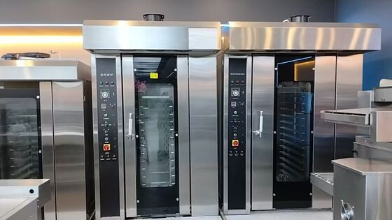 Goede prijs 64-bak roterende stoomoven online