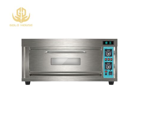 Harga bagus Dua-Deck, Dua-Pan Portable Komersial Listrik Oven RW202D on line