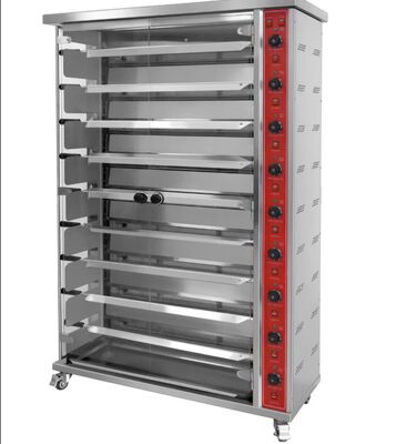 Good price Commercial  9-Rod Electric Chicken Rotisserie Oven Chicken Roaster For 48 Chicken One Time online