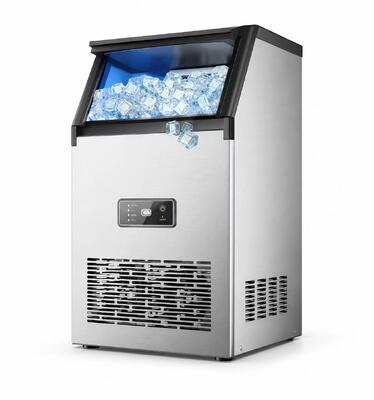 Good price Commercial High Efficiency 30KG/24H Air Cooled Ice Cube Machine Stainless Steel Ice Block Maker for Bubble Tea Shops online