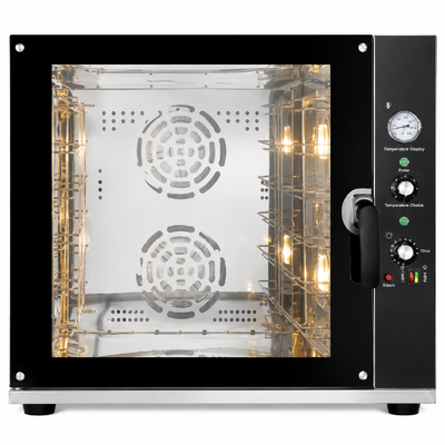 کیفیت اجاق کنوکشن الکتریکی تجاری با 5 سینی و 4 سوزنده پیتزا کارخانه