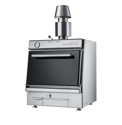 Commercial 304 Stainless Steel Spanish Charcoal Grill 800°C High-Temperature Wood-Fired BBQ Grill for Restaurant