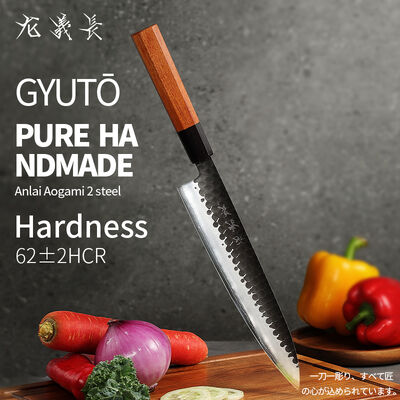 Good price Aogami 2 Gyuto Knife Hand‑Forged Japanese Chef’s Knife for Professional Kitchen online